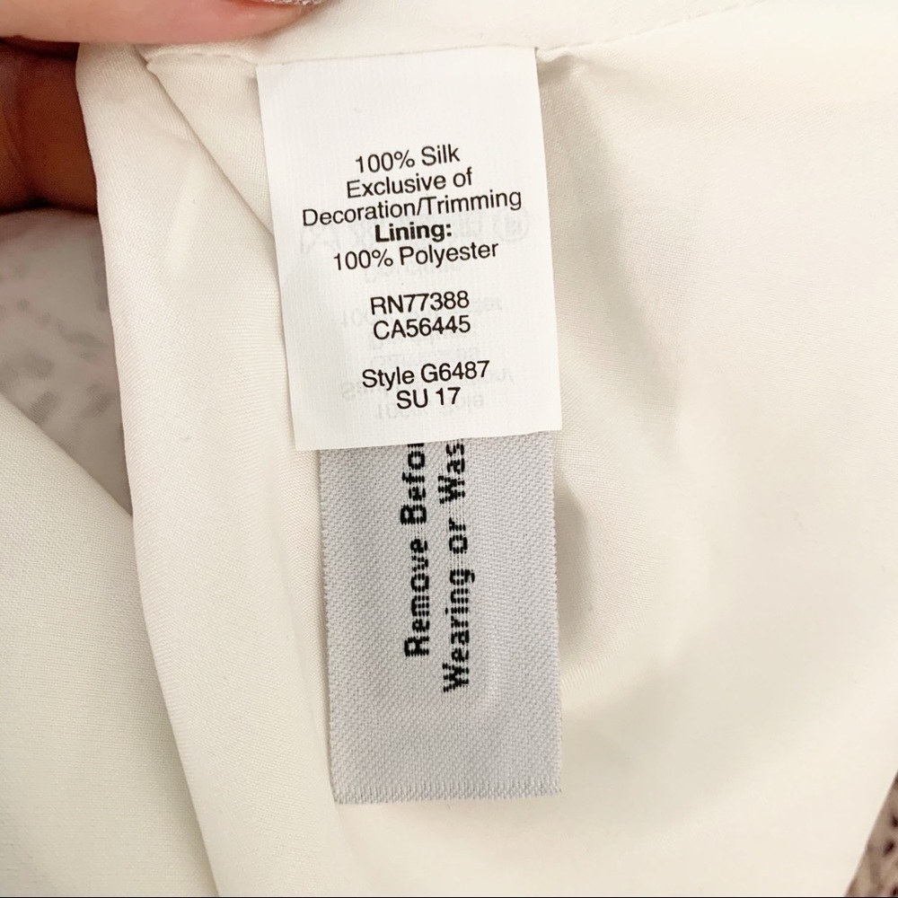 Madewell Print Silk Dress - Picture 7 of 7